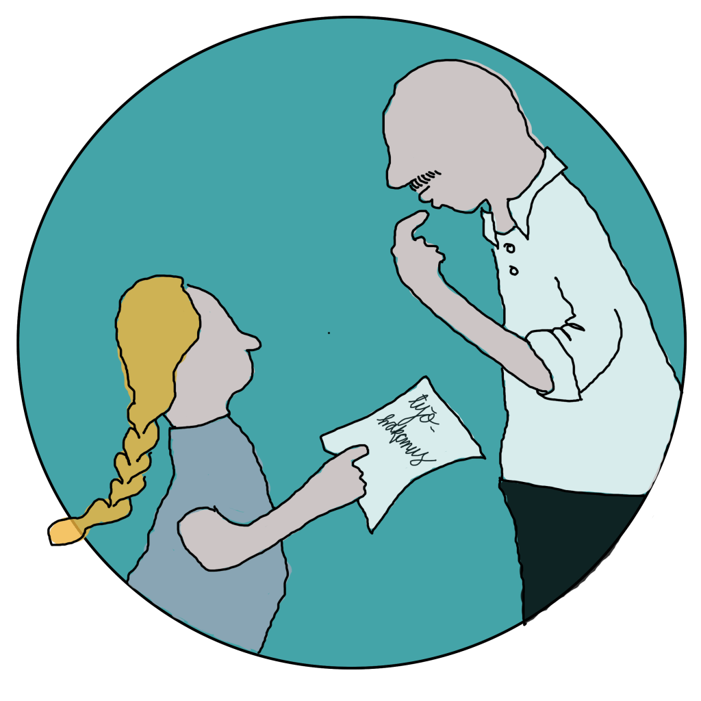 Tasa-arvoon liittyvät pienet&nbsp;kuvituskuvat